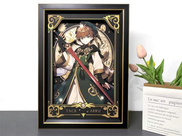 【海外代購】萌萌匠 李小狼 百變小櫻3D立體畫裝飾畫01 