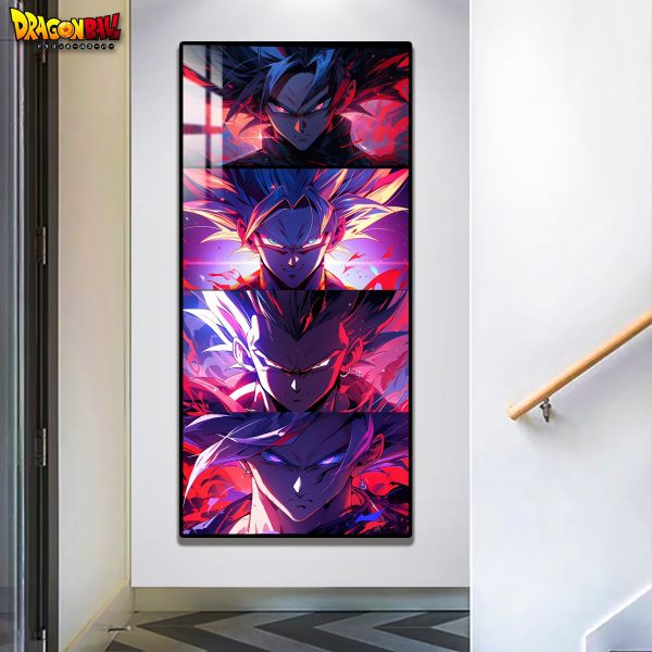 【海外代購】阿喵畫社 七龍珠 床頭超長燈帶畫 