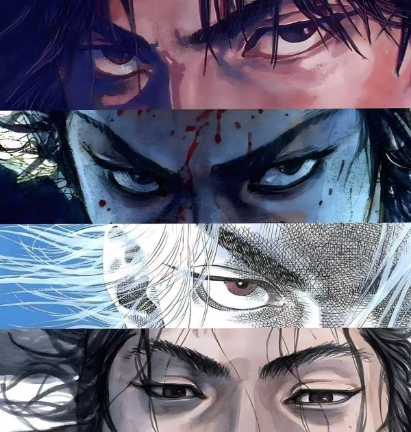 【海外代購】H2 《浪客行》宮本武藏井上雄彥裝飾畫 