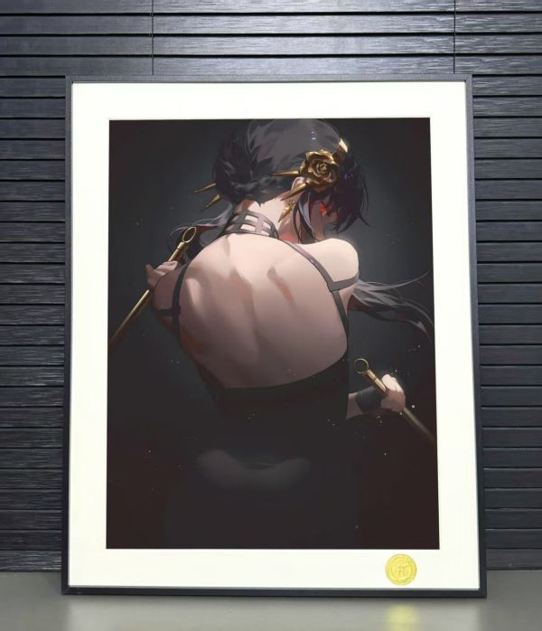 【海外代購】H2 《殺手約爾》間諜過家家阿尼亞約爾福傑黃昏裝飾畫 