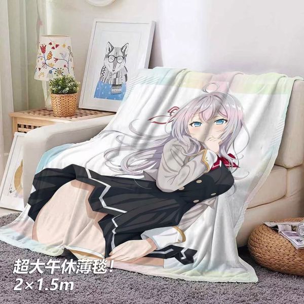 【海外代購】千鳥社 俄語遮羞的鄰座艾莉同學 午睡毯 地毯 裝飾畫 