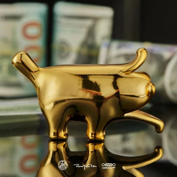 【海外代購】OFFART Kamanwilliam RayChan Bananaers Dog 電鍍蕉財 小蕉狗 