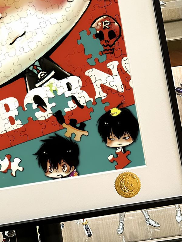 【海外代購】星空 《REBORN》家庭教師里包恩澤田綱吉動漫二次元裝飾畫 