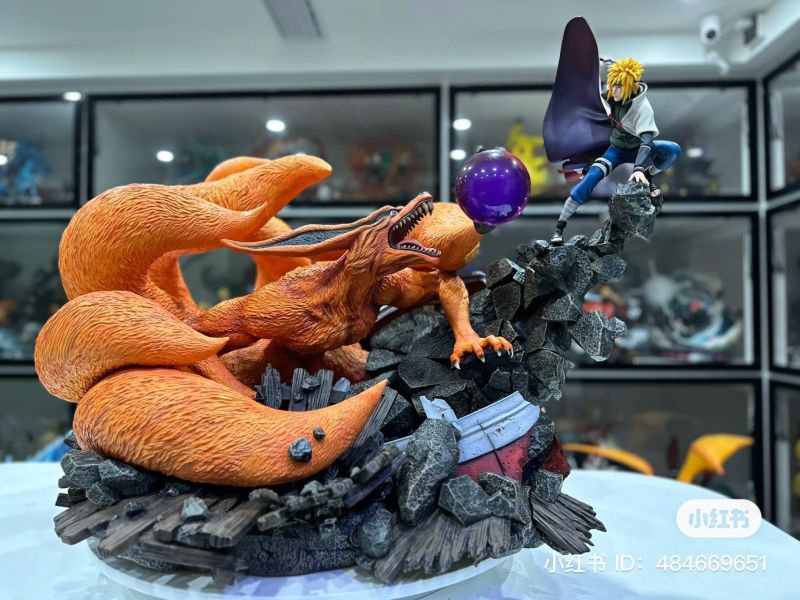 【海外代購】HEX 波風水門 VS 九尾 