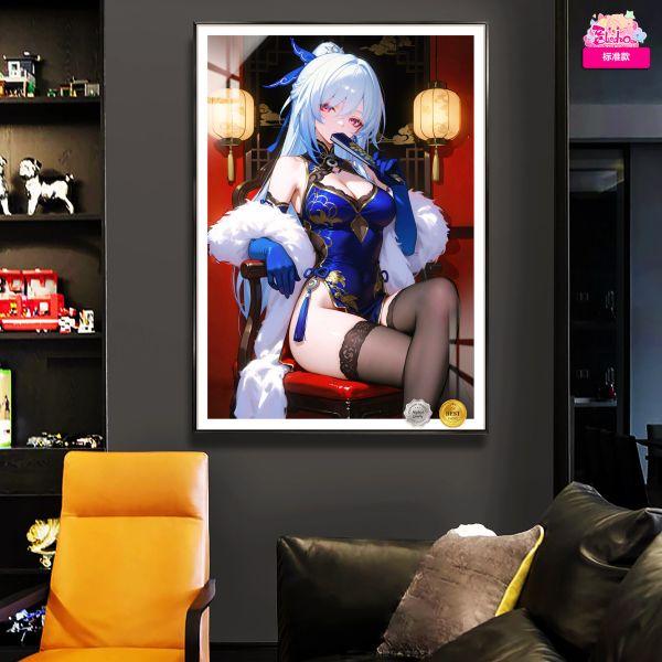 【海外代購】阿喵畫社 鏡流 8k超大高清裝飾畫 午睡毛毯 