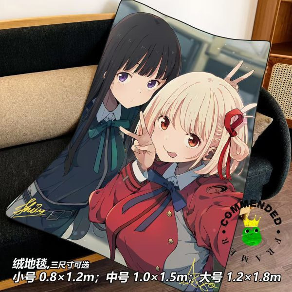 【海外代購】皇呱 《特工少女 LYCORIS》莉可麗絲錦木千束井之上瀧奈裝飾畫 