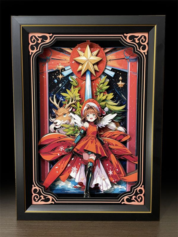 【海外代購】神秘畫廊 小櫻3D紙藝立體畫 