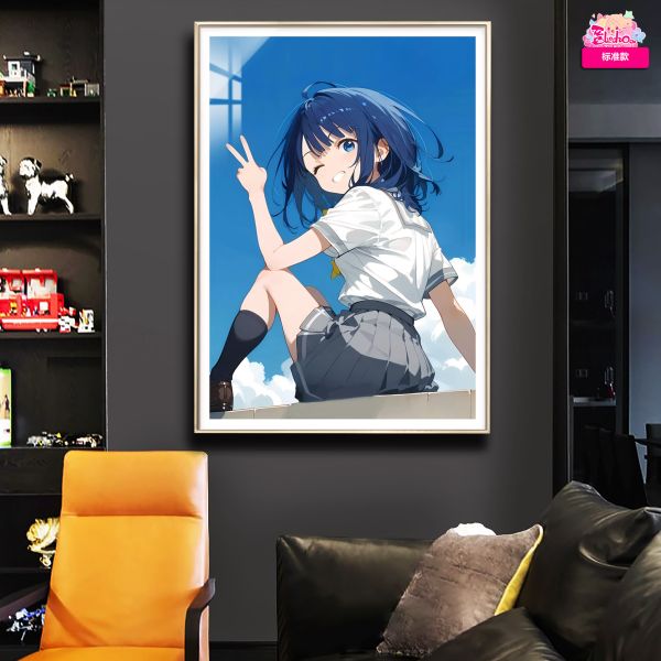 【海外代購】阿喵畫社 拜泉女主角 八奈見杏菜 8k超大超清裝飾畫 