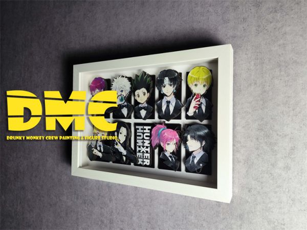 【海外代購】【46*34CM】醉猴組 Hunter 立體裝飾畫 