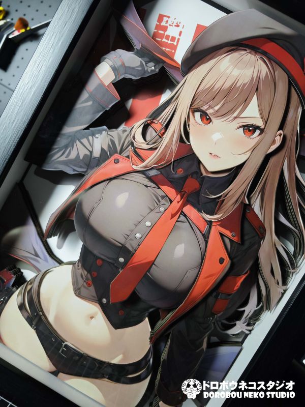 【海外代購】泥棒貓 DSMG-074 NIKKE 拉毗 立體裝飾畫 