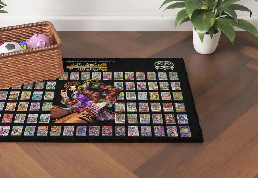 【海外代購】千鳥社 JOJO的奇妙冒險地毯封面空條承太郎床邊書房臥室 
