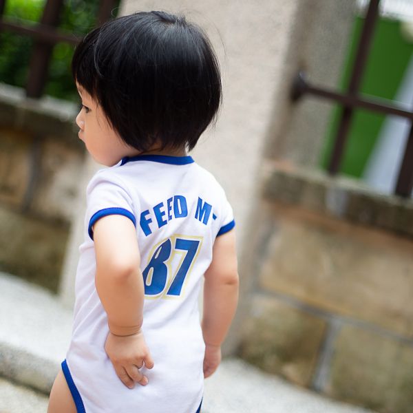 爸爸我餓了 狐獴,小隊福,小隊服,上衣,Feed Me,包屁衣,純棉,親子