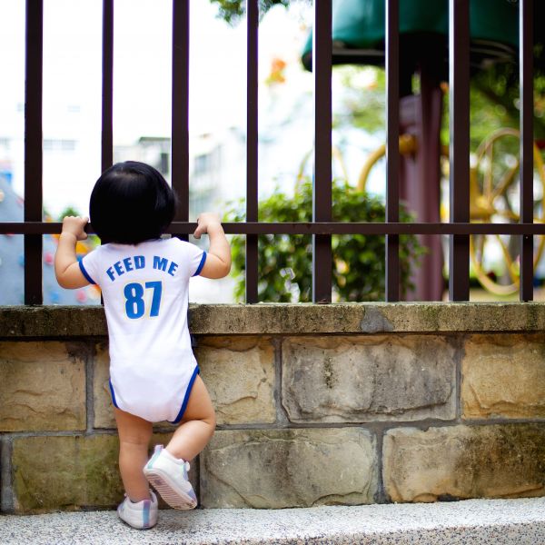 爸爸我餓了 狐獴,小隊福,小隊服,上衣,Feed Me,包屁衣,純棉,親子