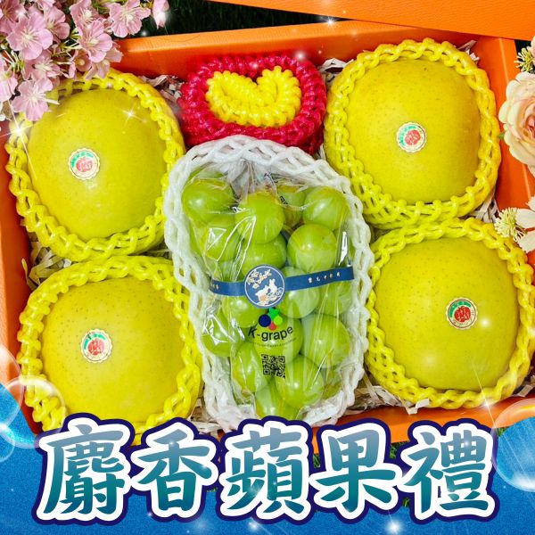 <精緻禮盒>S021麝香蘋果禮盒 