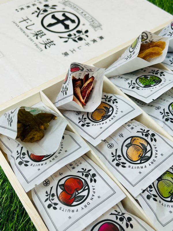 <精緻禮盒>S043日本南信州頂級綜合果干木盒 