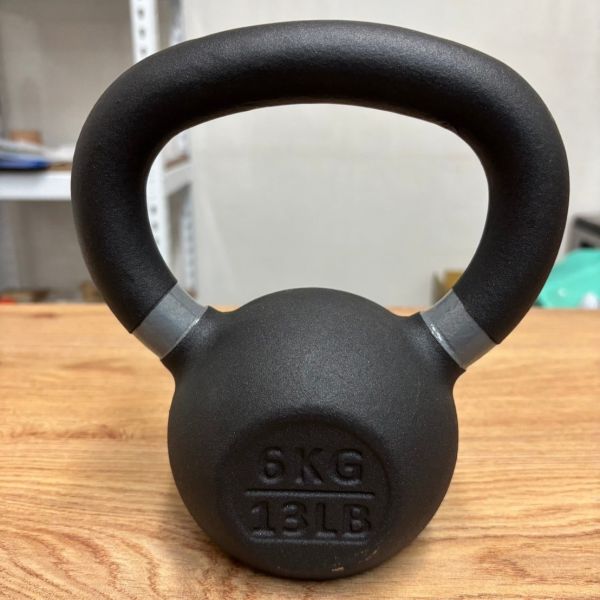 【福利品】鑄鐵壺鈴 6kg、2kg 