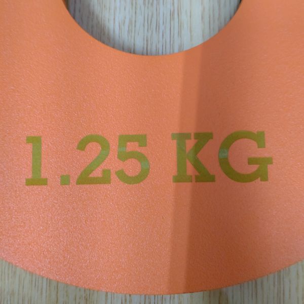 【福利品】1.25 / 2.5KG 配重槓片 