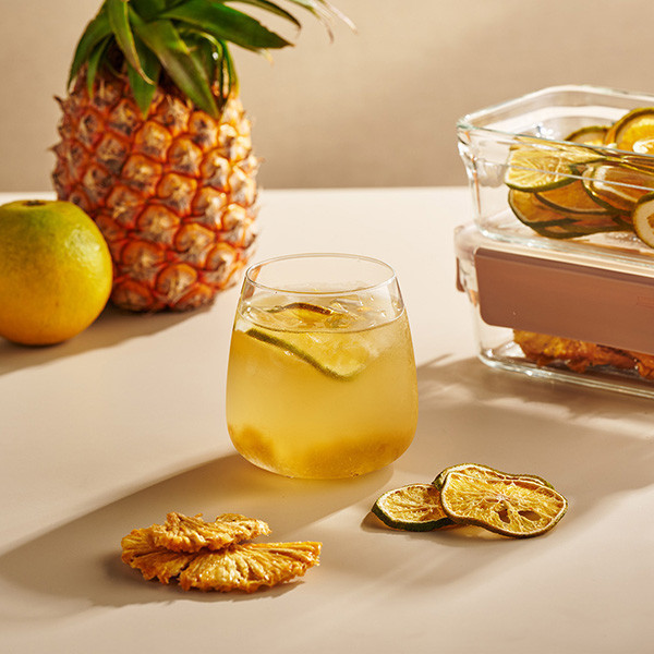 【裸食保鮮盒】洛神花果乾水 glasslock,暖暖純手作,保鮮盒,玻璃保鮮盒,保鮮盒推薦,果乾,水果,果乾水,洛神花茶,花茶,補充水分,健康飲料,養顏美容