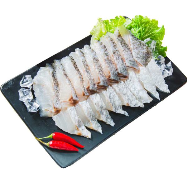 金目鱸魚(切片)200G（買一送一） 金目鱸魚切片200G