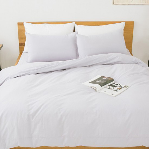 LAMINA  單人  純色-雲灰-100%純棉二件式枕套床包組 純棉,枕套床包組,純棉枕套床包組,純色-雲灰,單人