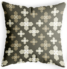 LAMINA日系綠和風抱枕-櫻之雪 尺寸:45*45CM LAMINA日系綠和風抱枕-櫻之雪 尺寸:45*45CM