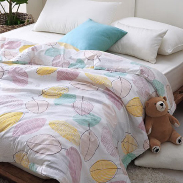 Cozy inn  單人  彩葉-200織精梳棉-涼被 100%精梳棉,涼被,精梳棉涼被,彩葉,單人
