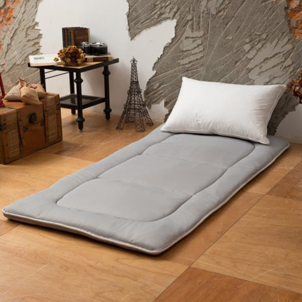 LAMINA 極簡灰條日式床墊5cm-單人 日式床墊,台灣製床墊,三折床墊