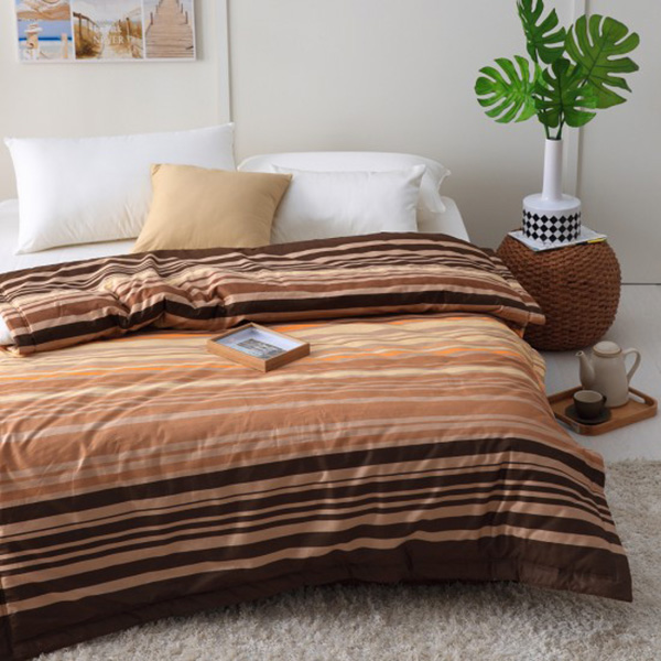 Cozy inn  雙人  舞曲-咖-200織精梳棉-涼被 100%精梳棉,涼被,精梳棉涼被,舞曲-咖,雙人