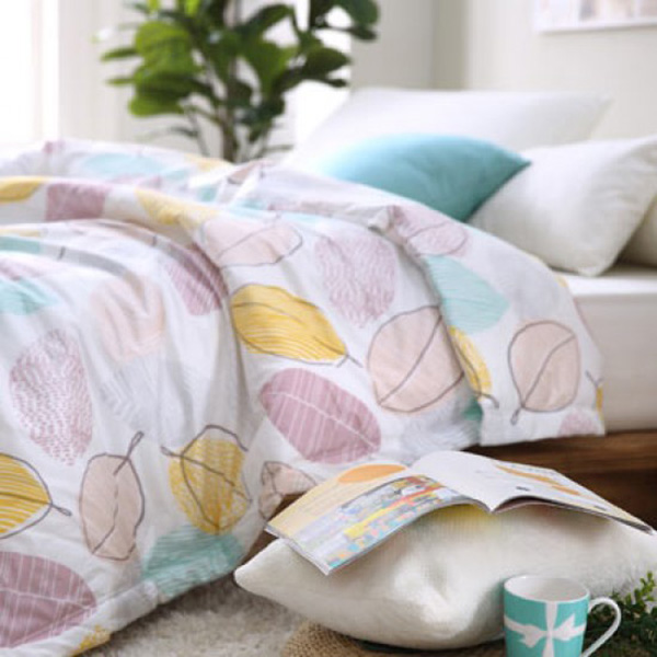 Cozy inn  單人  彩葉-200織精梳棉-涼被 100%精梳棉,涼被,精梳棉涼被,彩葉,單人