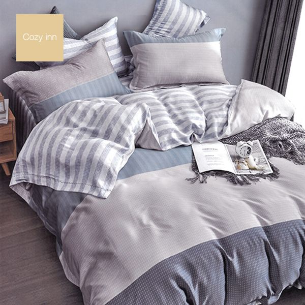 Cozy inn 多倫多 加大 頂級60支100%天絲四件式兩用被套床包組 天絲床包組,被套床包組,天絲被套床包組