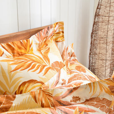 Cozy inn天堂-咖-300織精梳棉三件式床包枕套組-雙人 