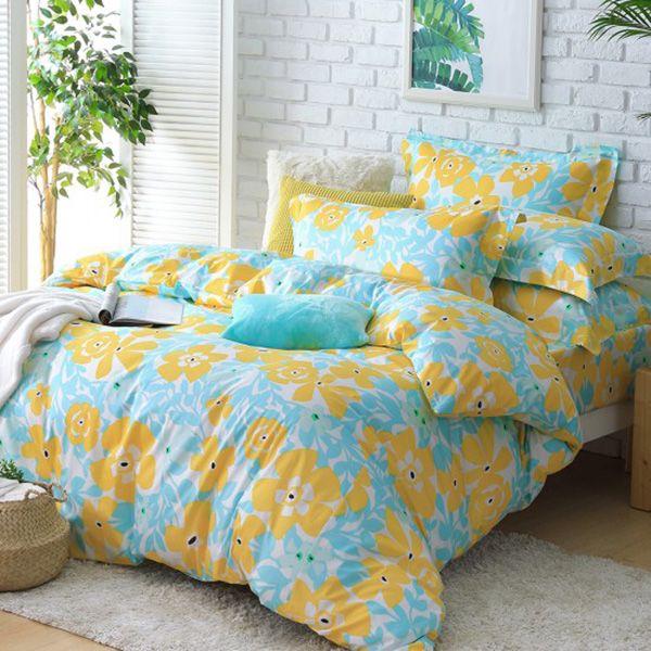 Cozy inn  加大  莎瓦 200織精梳棉薄被套床包組 100%精梳棉,薄被套,被套床包組,精梳棉床包組,莎瓦,加大