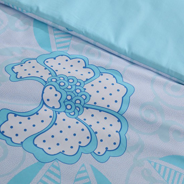 LAMINA  100%精梳棉涼被4.5X6.5尺-蝶花飛舞(藍) 精梳棉涼被,精梳棉空調被,四季被,精梳棉四季被