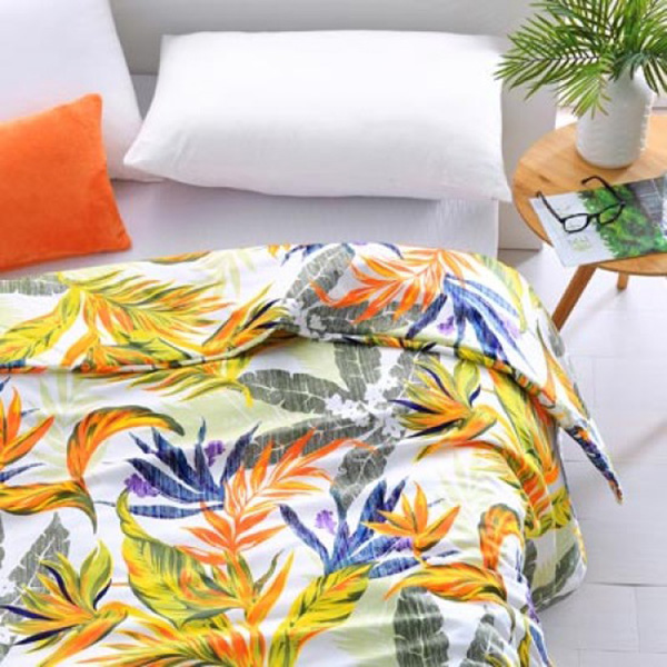 Cozy inn  單人  天堂-綠-300織精梳棉-涼被 100%精梳棉,涼被,精梳棉涼被,天堂-綠,單人