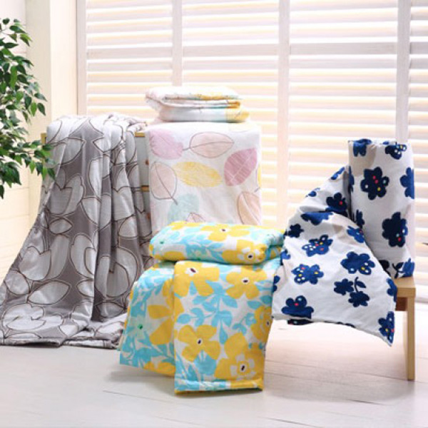 Cozy inn  單人  彩葉-200織精梳棉-涼被 100%精梳棉,涼被,精梳棉涼被,彩葉,單人