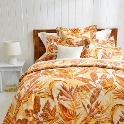 Cozy inn天堂-咖-300織精梳棉三件式床包枕套組-雙人 