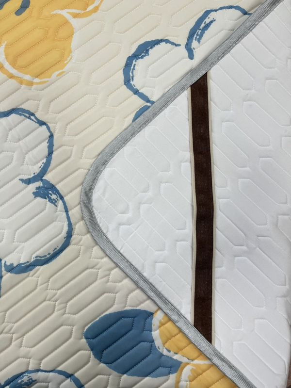 LAMINA冬夏兩用四季乳膠墊雙人附枕套-印花 