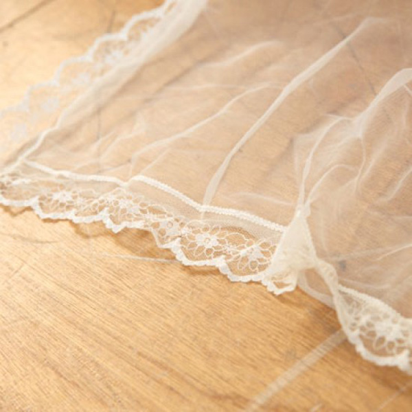 LAMINA 公主緹花蕾絲圓形睡簾 