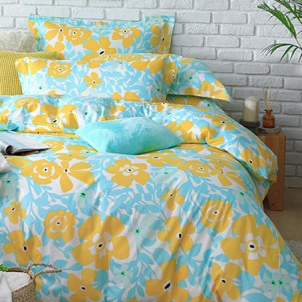 Cozy inn  加大  莎瓦 200織精梳棉薄被套床包組 100%精梳棉,薄被套,被套床包組,精梳棉床包組,莎瓦,加大