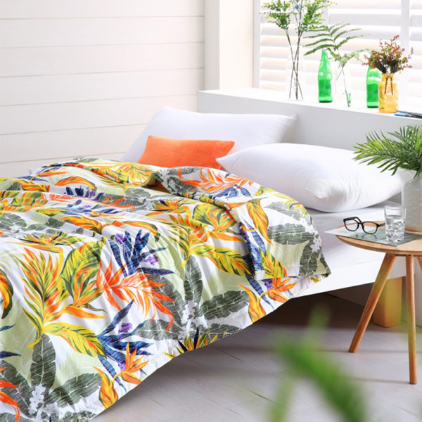 Cozy inn  雙人 天堂-綠-300織精梳棉-涼被 100%精梳棉,涼被,精梳棉涼被,天堂-綠,雙人