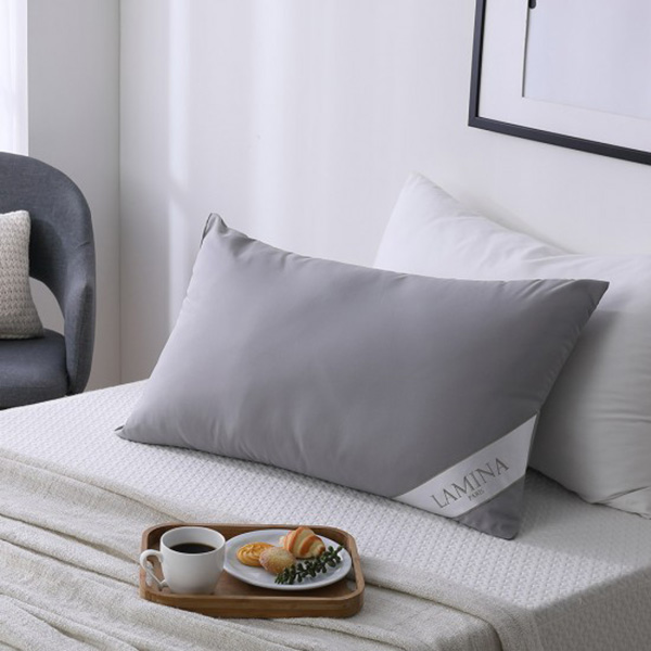 LAMINA  咖啡環保紗舒眠枕-1入 枕心,環保枕心,咖啡紗枕心,咖啡紗枕頭