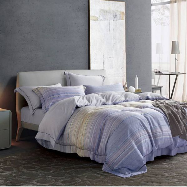 LAMINA  加大 山屋憶往  100%萊賽爾天絲枕套床包組 100%萊爾賽天絲,枕套床包組,台灣製造,加大