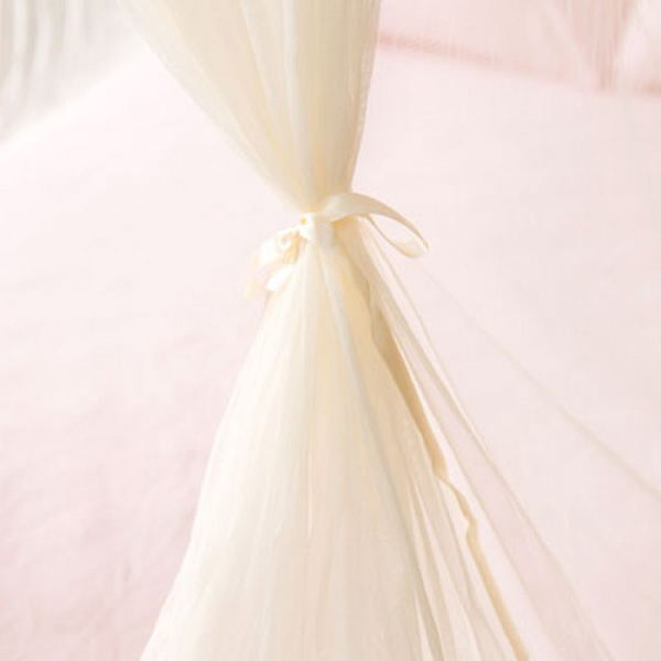 LAMINA  粉彩蕾絲圓形睡簾 