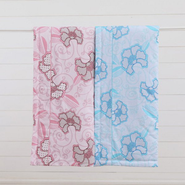 LAMINA  100%精梳棉涼被4.5X6.5尺-蝶花飛舞(藍) 精梳棉涼被,精梳棉空調被,四季被,精梳棉四季被