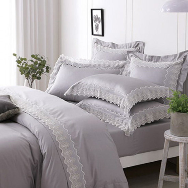 Cozy inn 加大 荷斯緹雅 300織精梳棉薄被套床包組 100%精梳棉,薄被套,被套床包組,精梳棉床包組,荷斯緹雅,加大