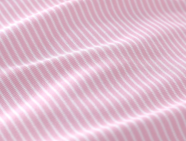 LAMINA涼感針織條紋枕套一入-粉 