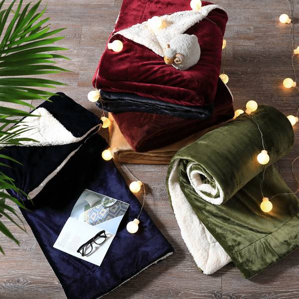 LAMINA 法蘭羊羔絨暖暖被_可可咖 法蘭羊羔絨毯,暖暖毯,法蘭羊羔冬毯