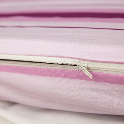 LAMINA品味條紋平面8cm記憶床墊紫-單人 床墊.記憶床墊.MIT台灣製造