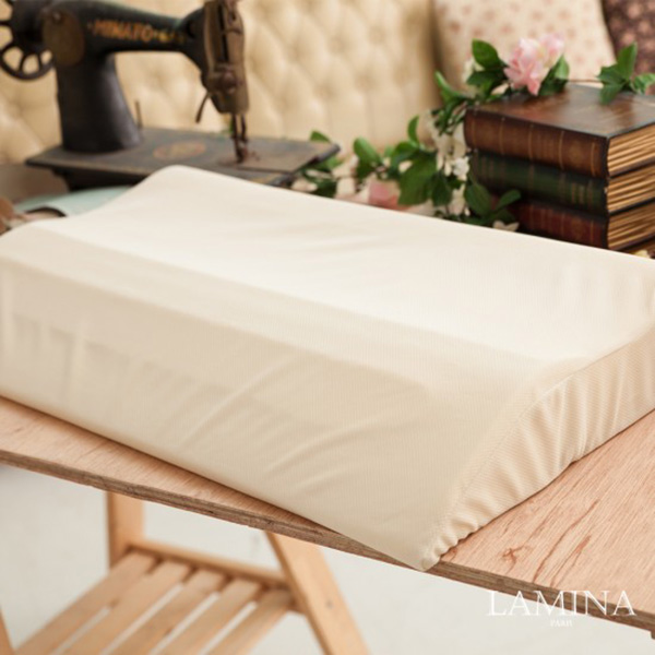 LAMINA  奈爾護肩記憶枕-1入 人體工學枕頭,記憶枕頭,護肩枕頭,護肩記憶枕,台灣製造