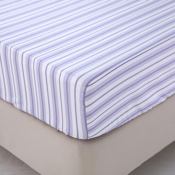 Cozy inn生活-藍-300織精梳棉三件式床包枕套組-雙人 